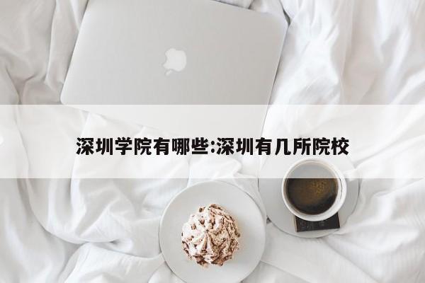 深圳学院有哪些:深圳有几所院校